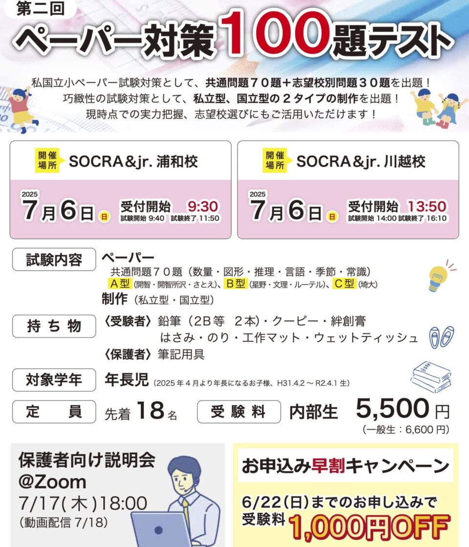 第2回ペーパー対策100題テスト